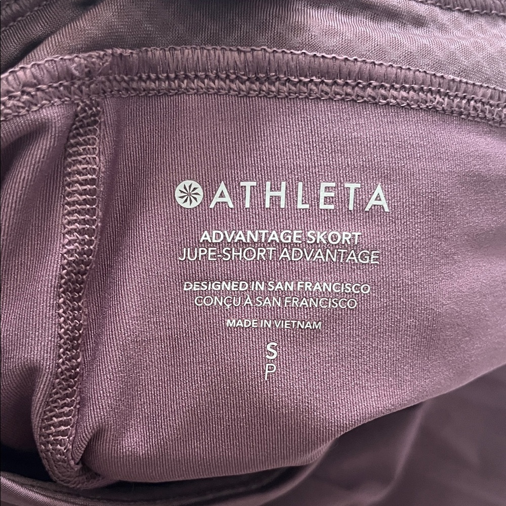 💞 2/$40 or 3/$50! Athleta Advantage Skort Pleated Tennis Skirt - Picture 6 of 7